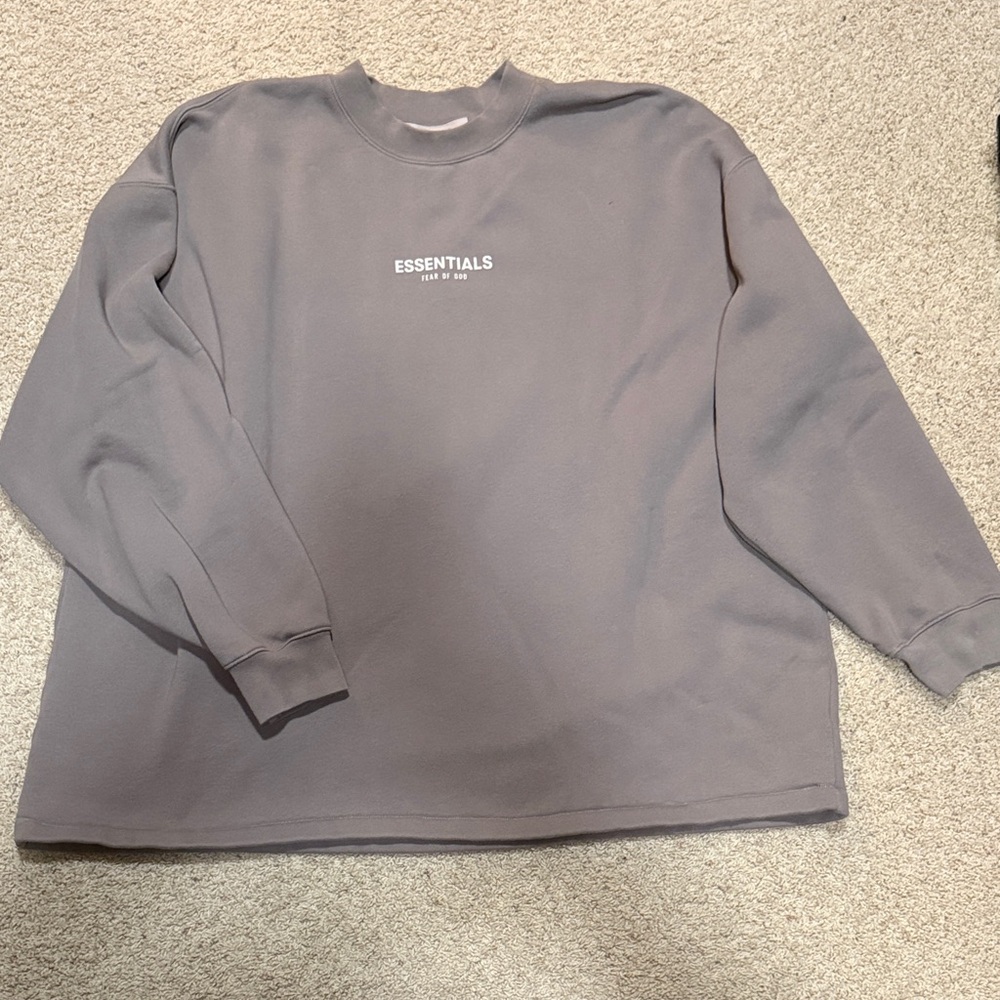 Fear of God Essentials Charcoal Sweatshirt